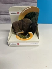 VTG ~Schleich American Bison Bull #14714~ New in Box  Box~ GERMANY!