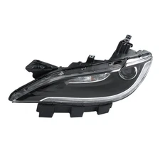 Headlight For Chrysler 200 15-17 W/LED DRL Halogen Chrome Trim Left Headlamp LH