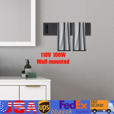 Max 20kg Electric Towel Warmer, Wall-Mounted Towel Heater, Electric Towel Heater