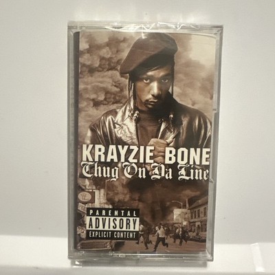 Krayzie Bone Thug On Da Line Cassette Rare HTF OOP 