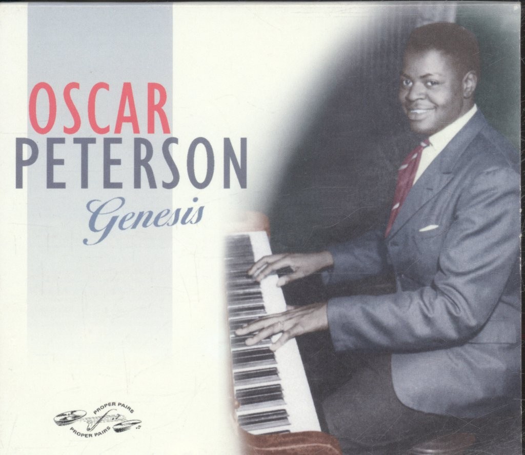 Oscar Peterson Genesis double CD UK Proper 2002 with outer slipcase PVCD113