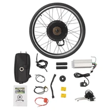 Electric Bike Conversion Kit, 48V 1000W 26" Rear Wheel Powerful Motor E-Bike Con