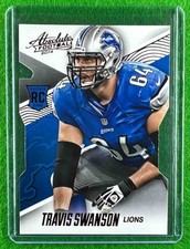 2014 Panini Absolute Travis Swanson #134 Retail Blue RC Lions