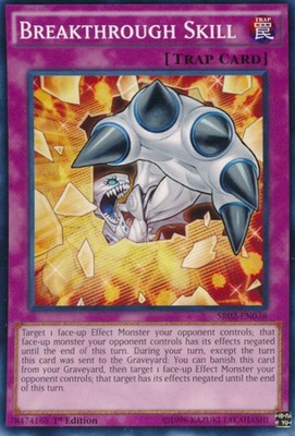 Breakthrough Skill - SR02-EN038 - Common - 1st Edition x1 - Near Mint