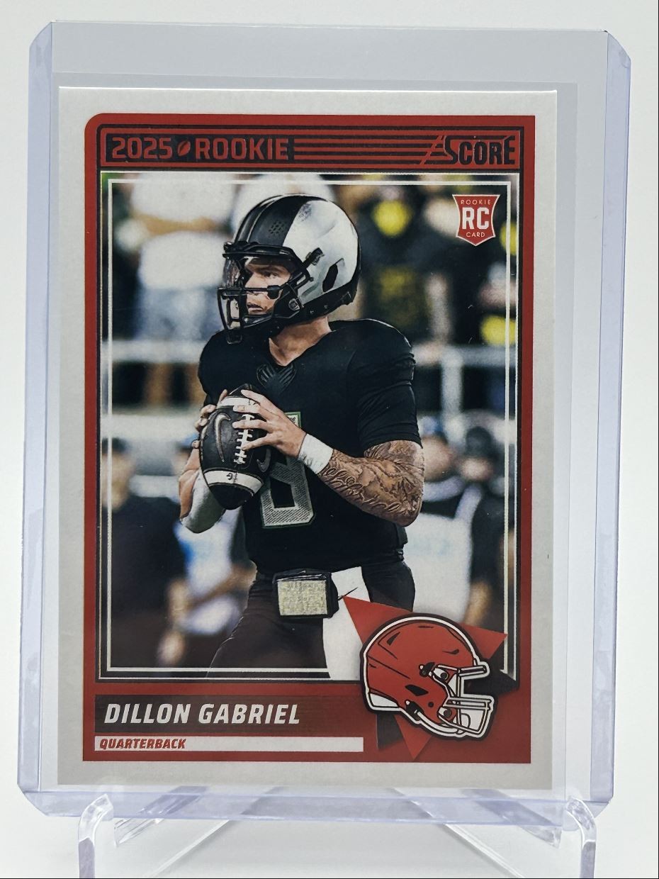 2025 Panini Score Base Dillon Gabriel Rookie Cleveland Browns #41