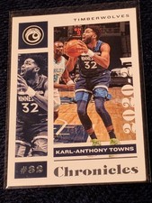 2020-21 Panini Chronicles Basketball - #32 Karl-Anthony Towns - Timberwolves 