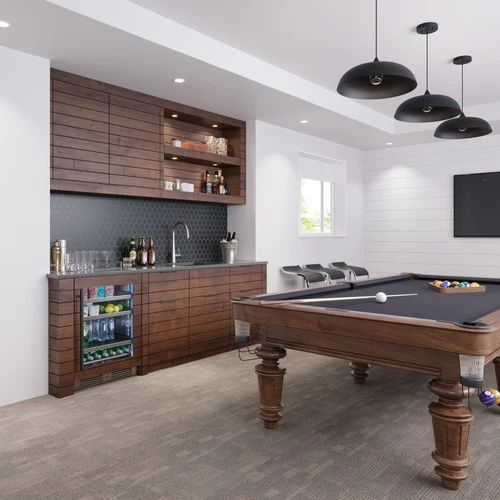 Landmark L3124UI1BGRH 24"W 154 Can Capacity Beverage Cooler - Panel Ready - Picture 3 of 12