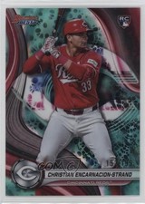 2024 Bowman's Best Aqua Lava Refractor /199 Christian Encarnacion-Strand #21 0b7