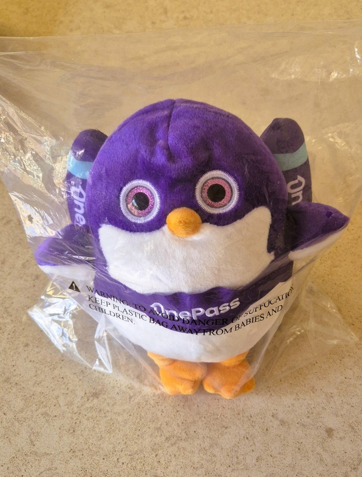 Wesfarmers OnePass Penguin Plush Toy Mascot Jetpack Rare Promo | eBay ...