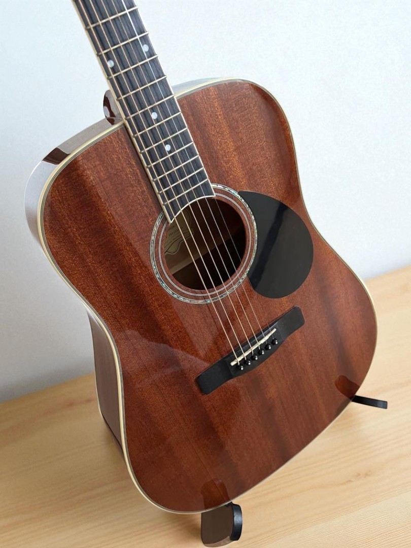 Greg Bennett Gd-100Sm/N Acoustic Guitar All-Mahogany with