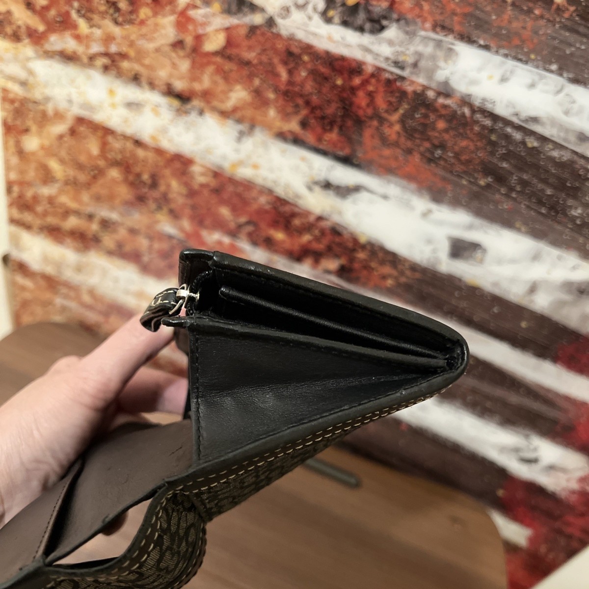 財布・ケース・小物入れ vintage coach SOHO BEE signature Wallet Diners Club