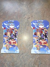 One Piece Holographic Trading Stickers English Sleeved Booster Sealed 5-Pack