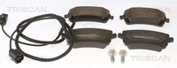 Bremsbelagsatz Scheibenbremse Triscan 8110 29041 FüR Audi Transporter VW T5 7JD