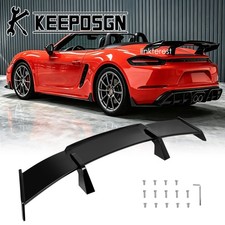 For Porsche Boxster Base Gt4 59 Rear Trunk Spoiler Wing Pro Style Glossy Black