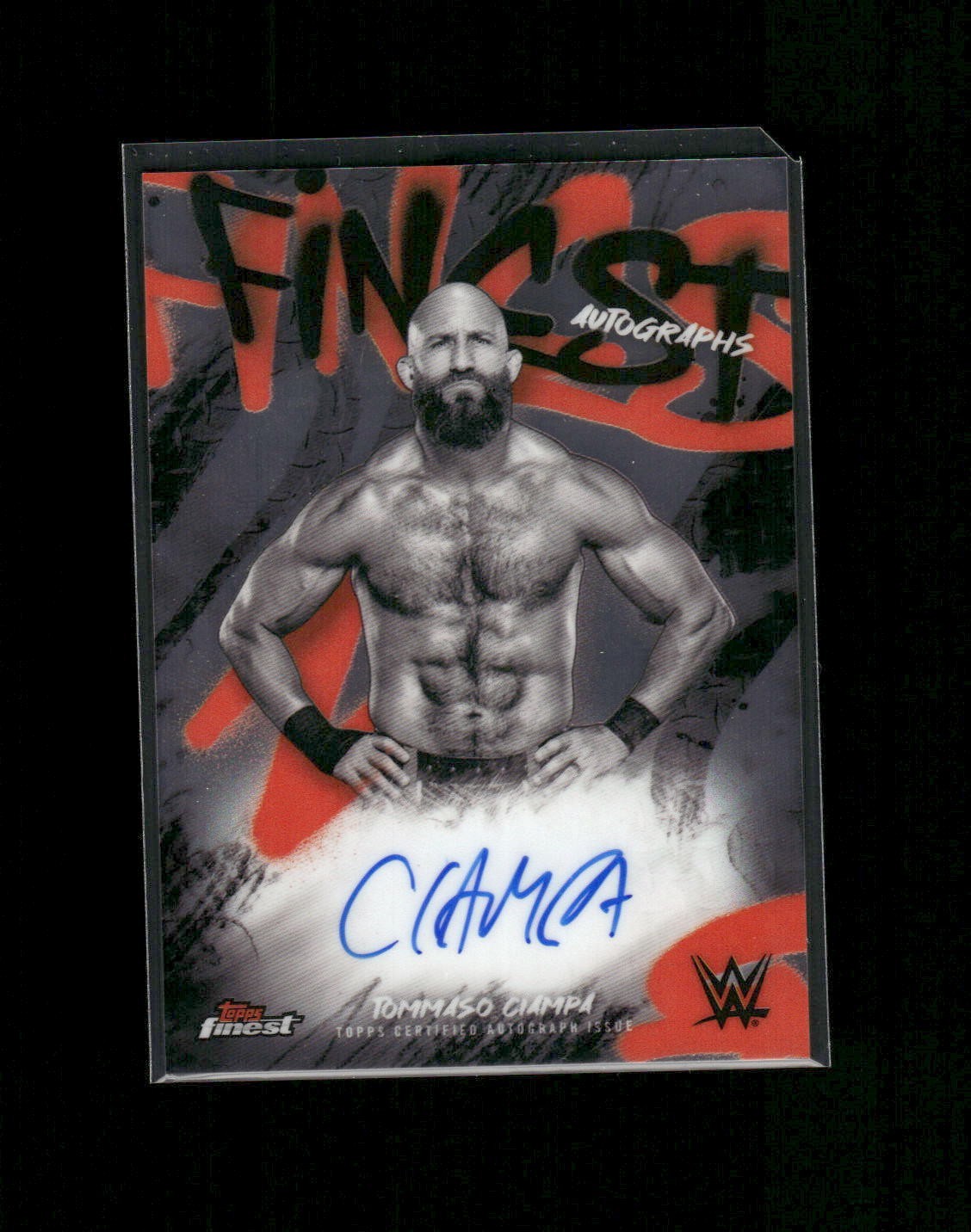 2025 Topps Finest WWE Tommaso Ciampa #FA-CMP Autograph