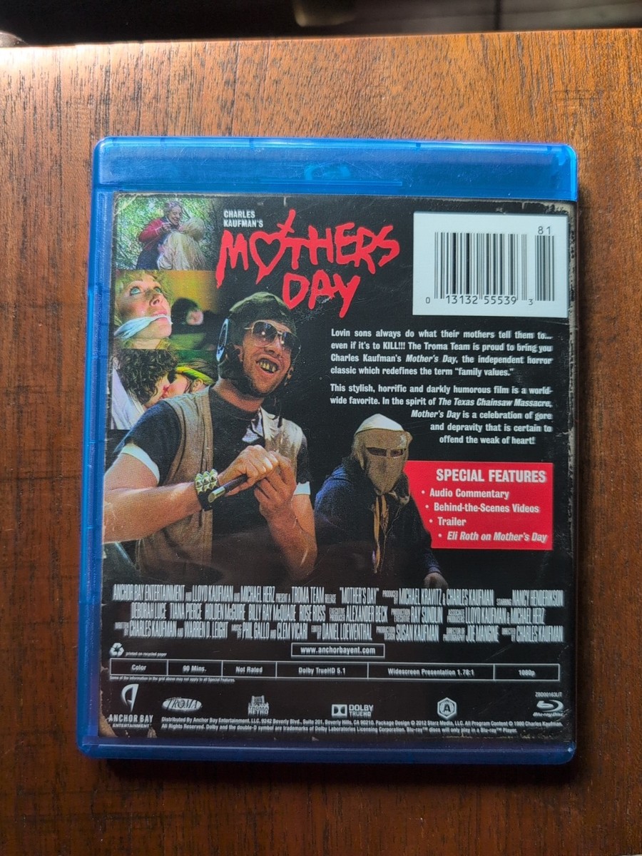 MOTHER'S DAY (1980) [Blu-Ray] Troma Films Lloyd Kaufman | eBay