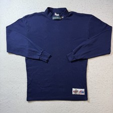 Seattle Mariners Mock Neck Turtleneck Russell Vintage Ken Griffey Ichiro Medium