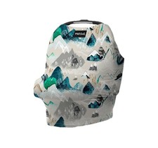 Milk Snob Rocky Mountains 5-in-1 Cover for Baby Car Seat, Breastfeeding etc.