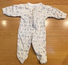 Kissy Kissy Elephant Print Cotton One-Piece for Unisex Baby 3-6 Months