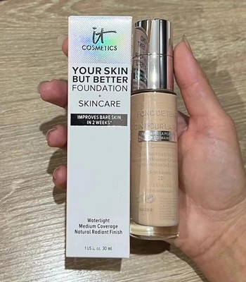 IT Cosmetics Your Skin But Better Foundation + Skincare 30ml Light 22 Medium 31