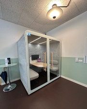 Acoustic Office Pod – 1/2/4 Person Options – Used – Ventilation, Light, Power
