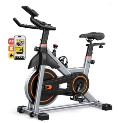EDX Bluetooth Exercise Bike Indoor Cycling LCD Infinite Resistance Home Gym