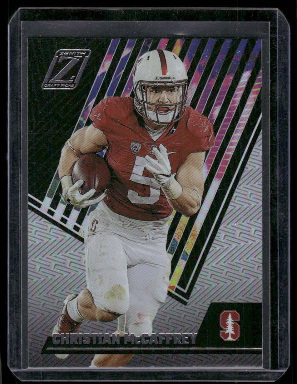 2023 Panini Chronicles Draft Picks #21 Christian McCaffrey Zenith