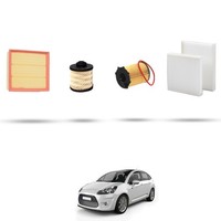 Hoffcar Wartungsset - 4 Filter FüR Citroen C3 II 1.6 Bluehdi 55Kw Ab 2015