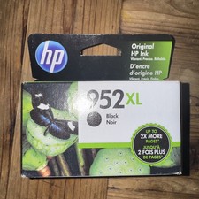 HP 952XL Black Ink Cartridge – Genuine OEM – New Sealed – Exp. Sep 2021