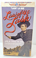 Law of the Lash  Lash LaRue, Al St. John Goodtimes (VHS, 1991)