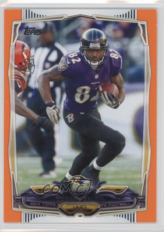 2014 Topps Factory Set Orange 62/96 Torrey Smith #102 2t4