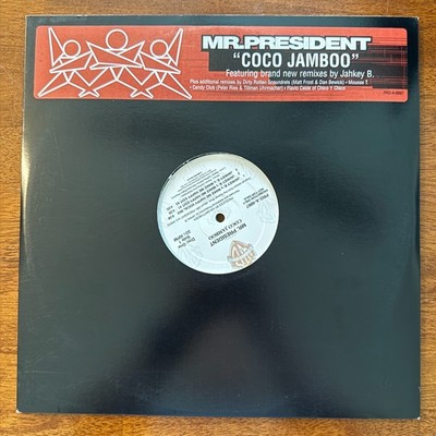 Mr. President - Coco Jamboo (1996) 2x Maxi Single/Remix Vinyl - Promo, VG+
