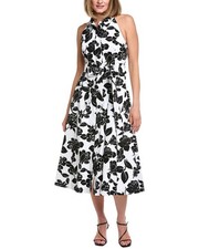Carolina Herrera Printed Midi Dress Women's