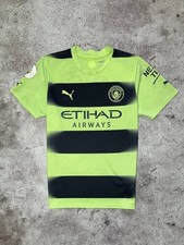 Manchester City 2022/23 Third Football Player Shirt Foden 47 Soccer Jersey Sz M