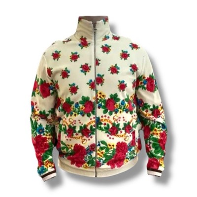 Gucci Technical Oversized Strick Jersey Cardigan Mehrfarbig Gr. S Made in Italy