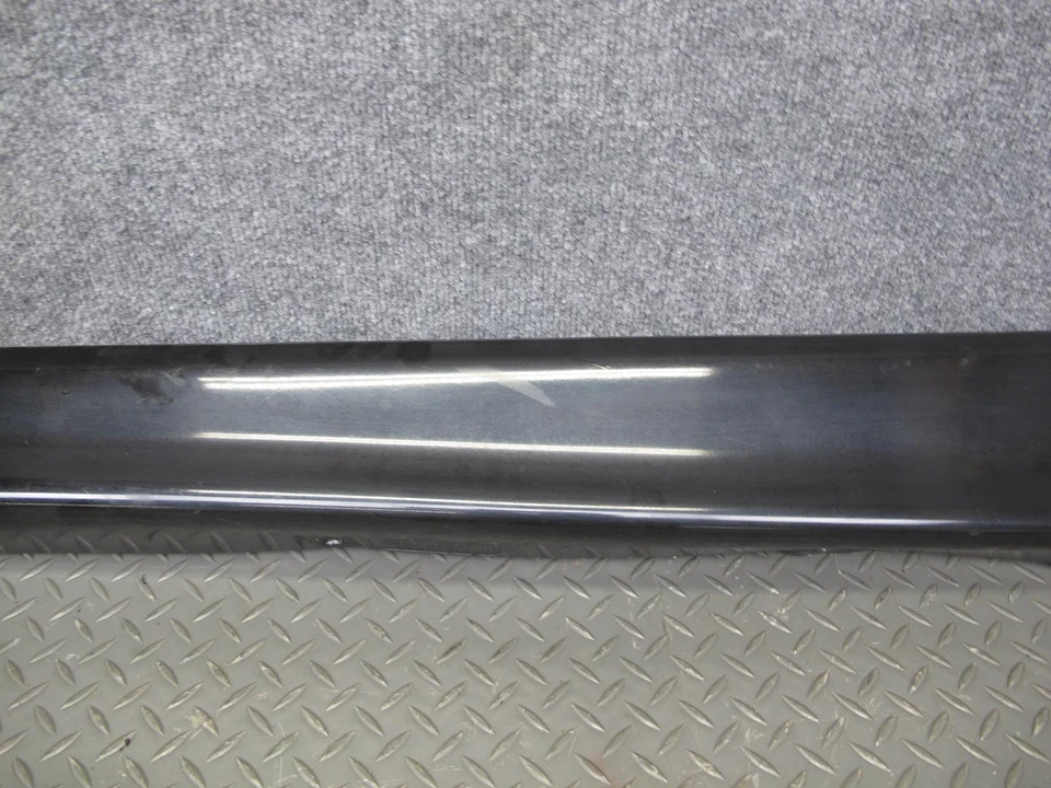 94-99 BMW E36 3-SERIES CONVERTIBLE SIDE SKIRT ROCKER PANEL MOLDING SET OEM - Image 4 of 4