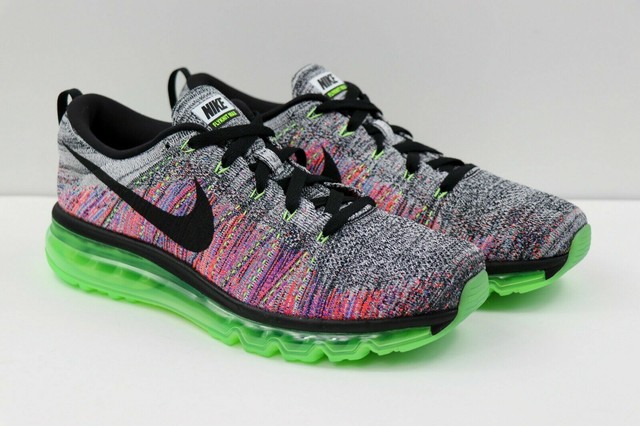 nike flyknit air max multicolor