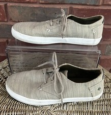 Sperry Top-Sider Size 4 Bodie Boys Shoes Khaki Tan Boat Sneakers Youth Dress