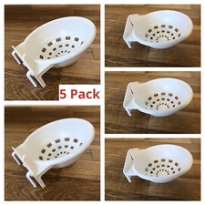 5 x 10cm Canary Nest Pans For Cage Canaries, Small Birds by Moondown Farm