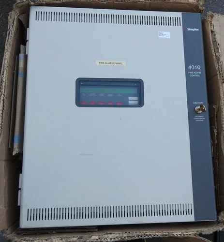 Simplex 4010 Addressable Fire Alarm Control Panel w/ 4606-9101 Annuciator