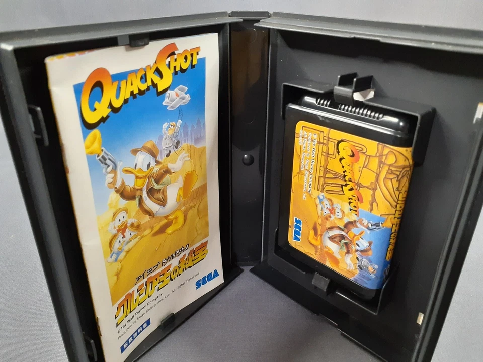 SEGA MEGADRIVE MEGA DRIVE MD  QUACKSHOT The Treasure of Georgia Japanese Boxed - Image 2 of 4