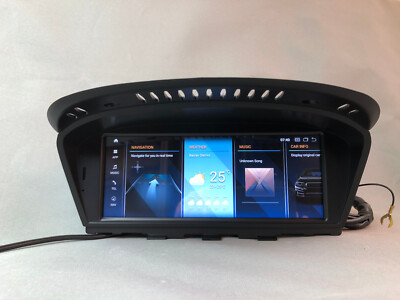 BMW E60 CCC Android 12 ID8 Navigation Unit 5 Series Multimedia E61 E62 GPS 8+128