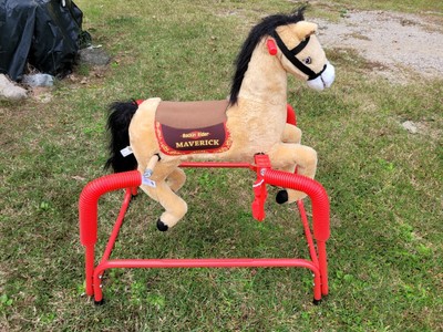 Rockin Rider Maverick Spring Horse Toy Gift Kids For Sale Online Ebay