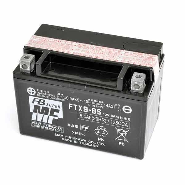 GARELLI HN50QT-K/R Flexi 4T 50 2008-2009  BATTERIA FTX9-BS 12V/8AH