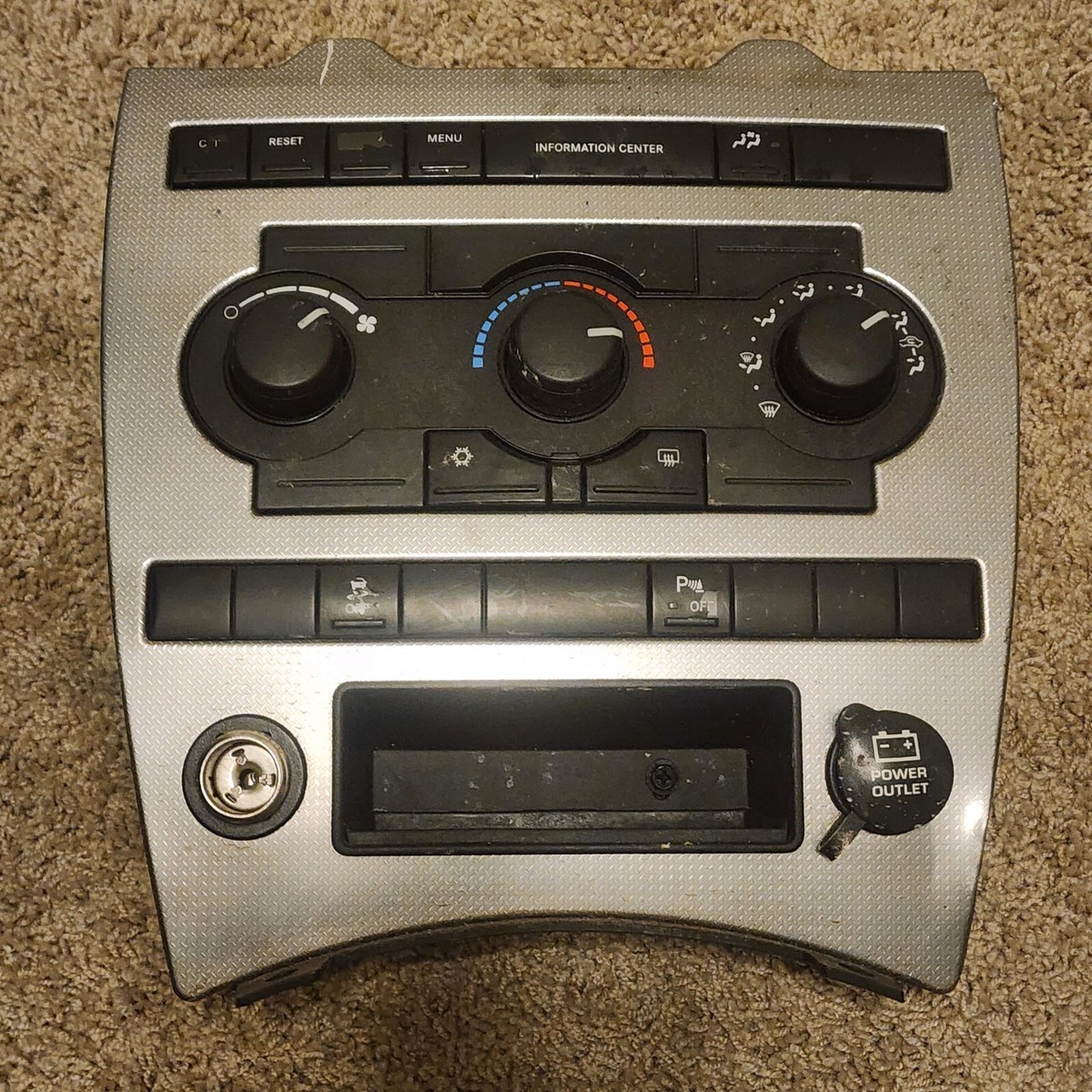 Jeep Grand Cherokee WK XK 05-07 AC Heater Climate Control Switch