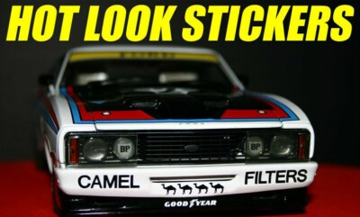 1:18 Missing Vinyl Decals Allan Moffat Colin Bond XC Falcon 1977 Bathurst Winner