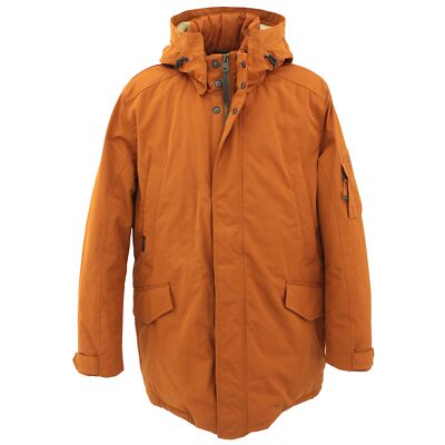 CAMEL ACTIVE Herren Wetter Winterjacke Parka Trenchcoat orange