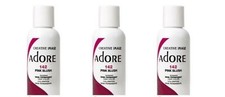 BL Adore Semi-Permanent Haircolor 142 Pink Blush 4 oz - THREE PACK