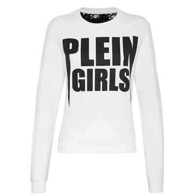 PHILIPP PLEIN SWEATSHIRT LS ''PLEIN GIRLS'' Size Medium