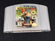 Mario Kart 64 (Nintendo 64, 1997) Cleaned / Tested / Authentic N64